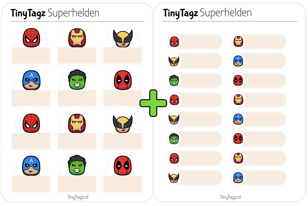 Duo Stickersets