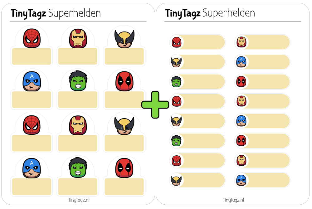 Duo Stickersets