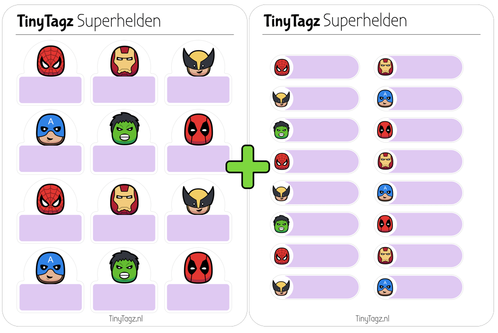 Duo Stickersets
