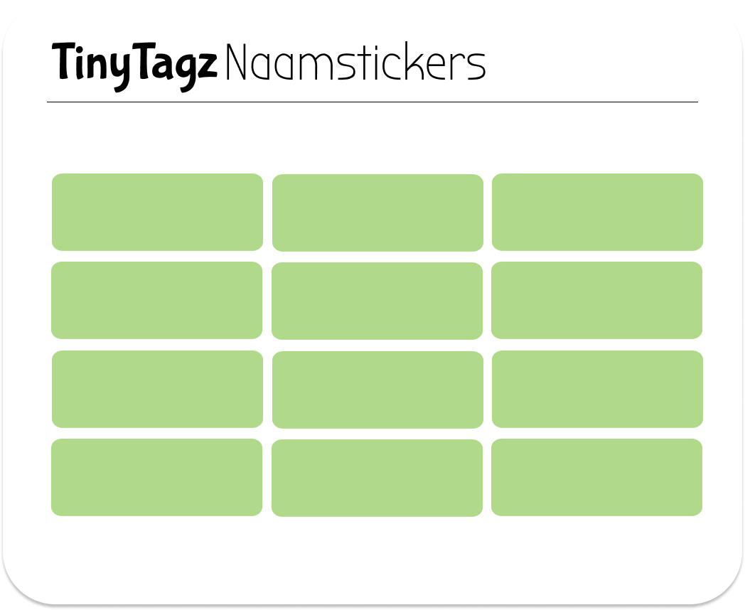 Naamstickers